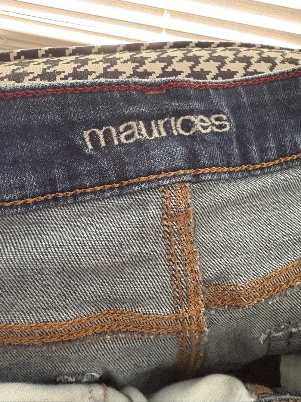 Maurices Women's Skinny Jeans in Washed Blue Denim